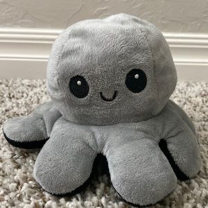 Cute little squid that flips into two